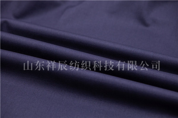 藏青弹力单面哔叽70W/25.5P/L4/0.5，80s/2*2，290g/m