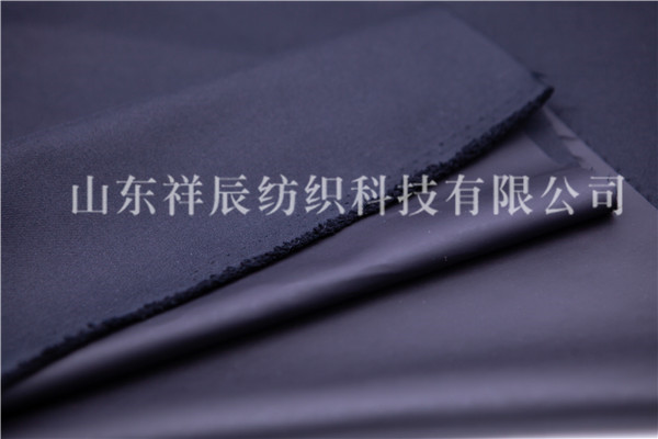 藏青多功能大衣面料
