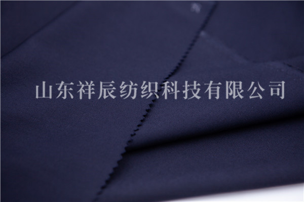 藏青华达呢，T/R 80/20，310g/m